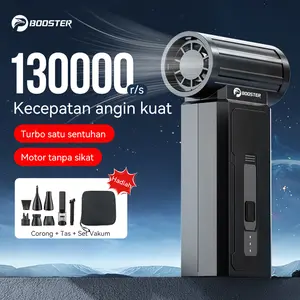 Booster W01 Blower Udara 55m/s Kipas Turbo Pengisi Daya Tipe-C Kipas Jet Fan jet  blower