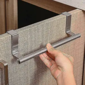 Gantungan Rak Handuk Serbet Kain Lap Stand Rack Kitchen Hanger Cabinet