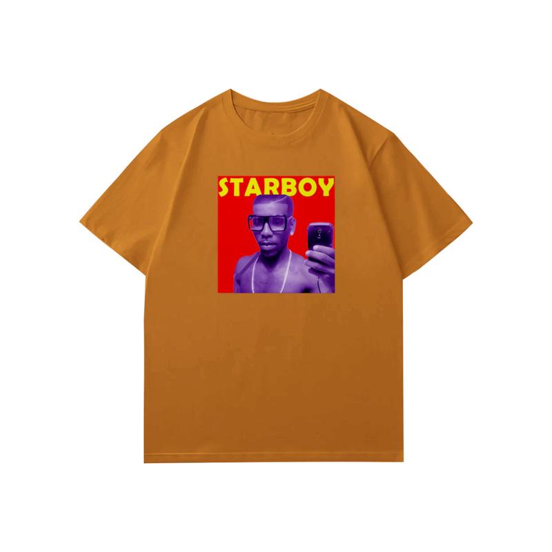 KAOS RUSDI STARBOY - KAOS JOMOK ORANG HYTAM NGAWI - BAJU COWOK CEWEK - T-SHIRT DISTRO - COD 5