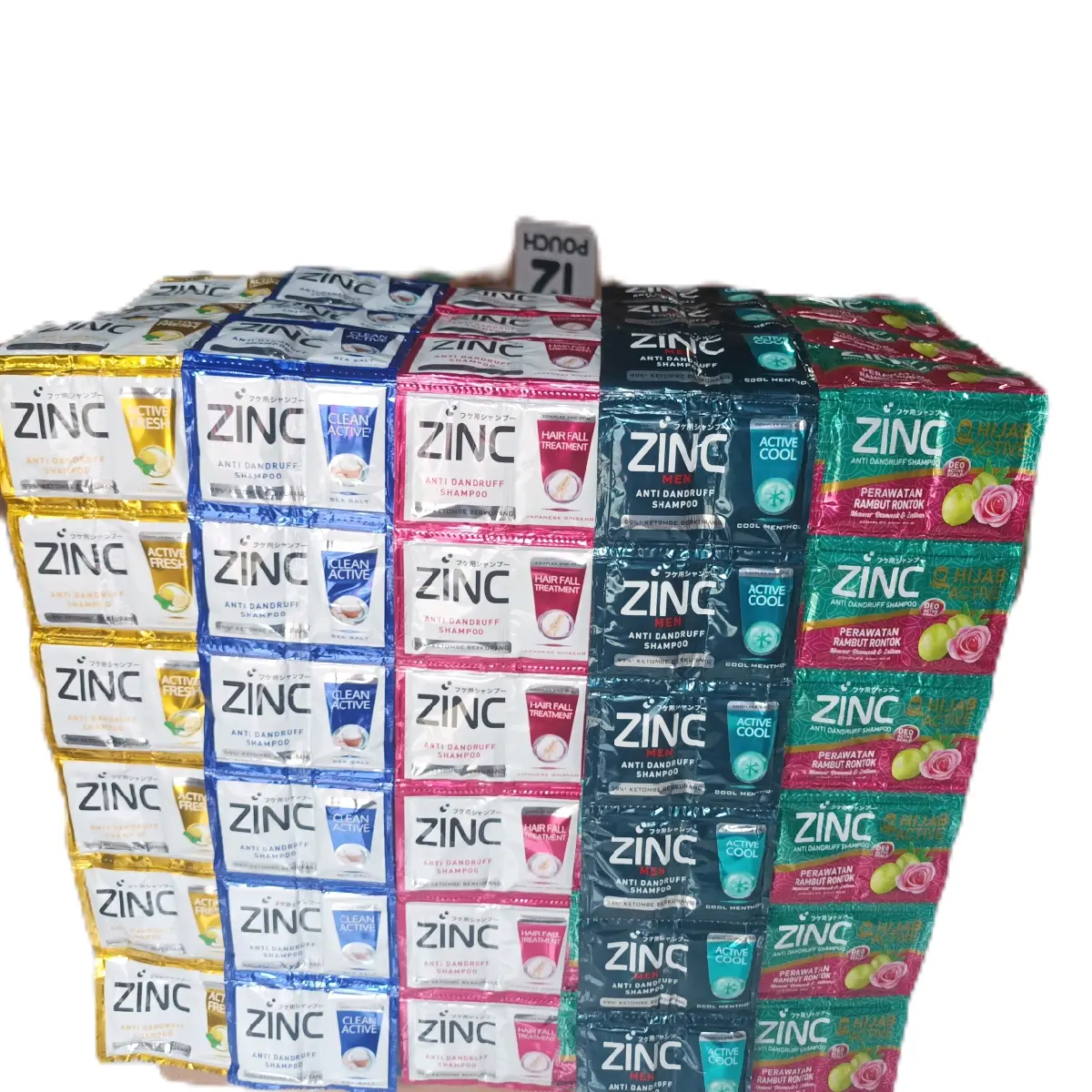 6 renteng sampo ZINC promo murah Shampoo
