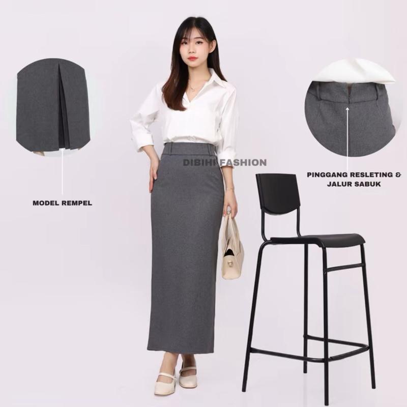 Outfit kerja kece  Atasan Katun Cewek Dewasa 0