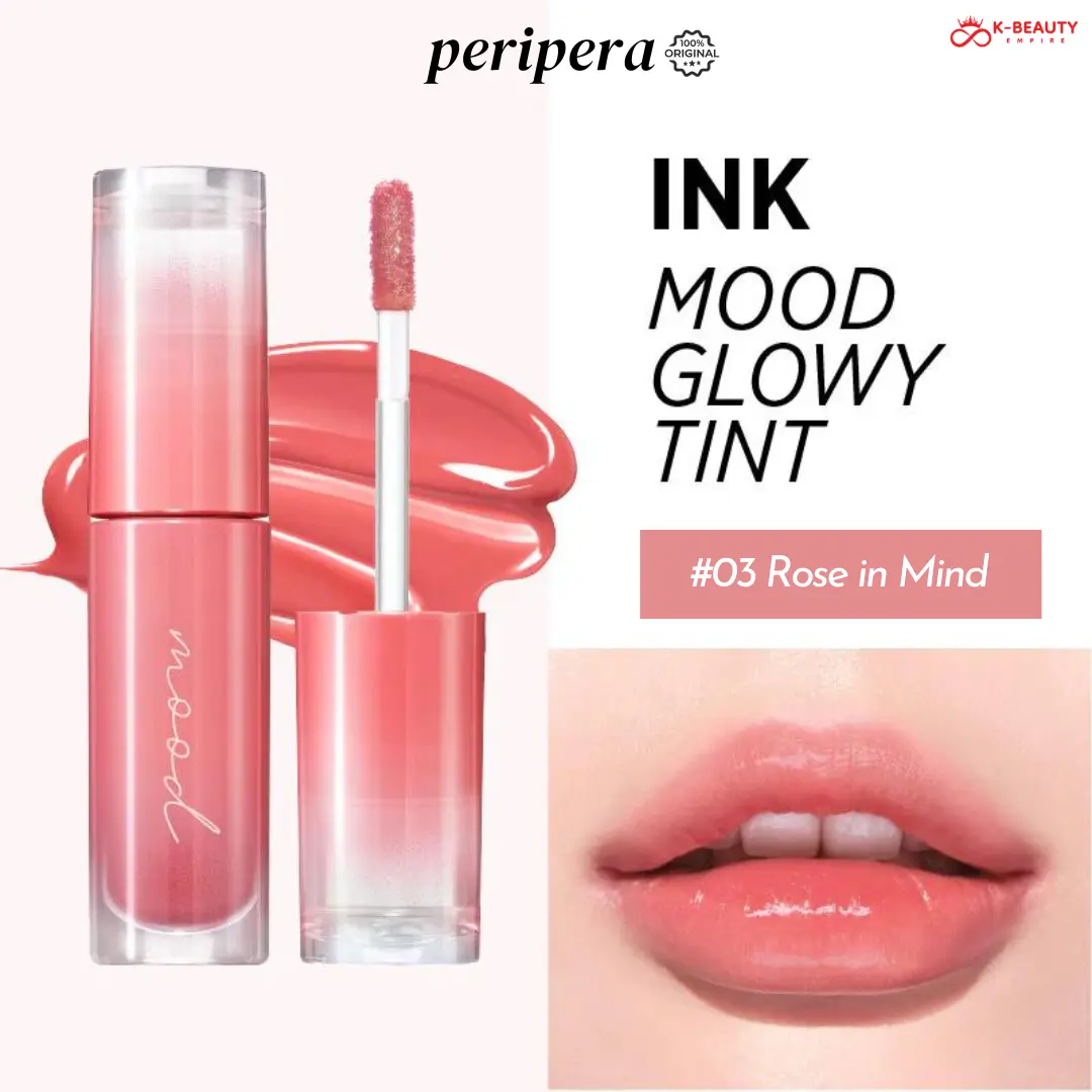 [100% ORI] Peripera Ink Mood Glowy Tint / Glosy tint / Natural Tint / Liptint Bibir