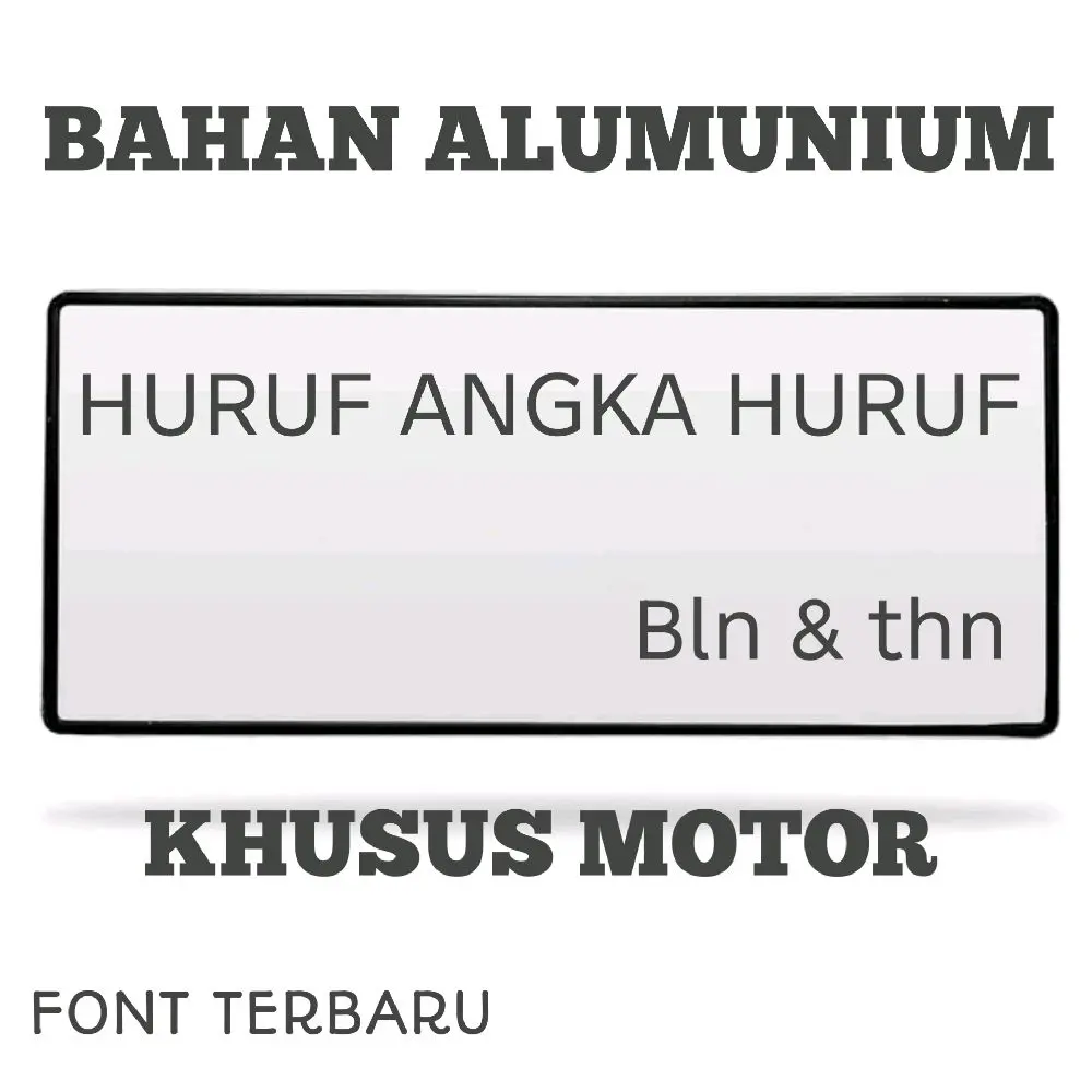 HURUF ANGKA HURUF KHUSUS RODA DUA 27,5/11, 5