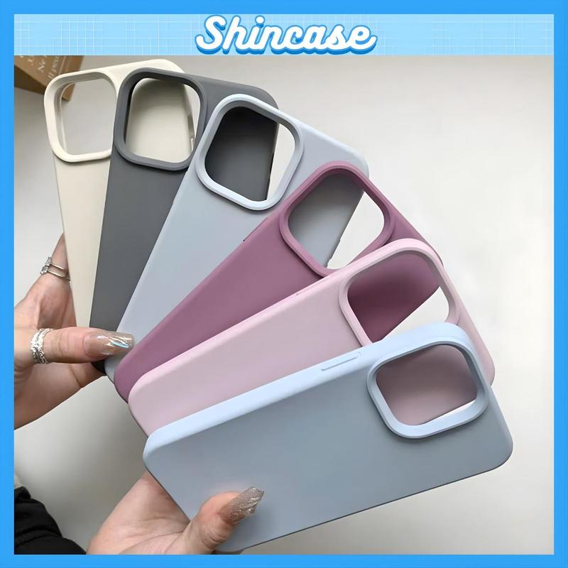 Ốp Lưng iPhone TPU Silicon Lót Nhung Chống bẩn, Bảo Vệ Camera Cho iPhone X/XS/XR/11/12/13/14/15/16/17/18/Pro/Max/Mini