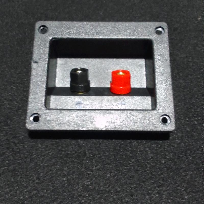terminal speaker kotak plastik /terminal speaker binding post merah hitam Bass Bluetooth 2