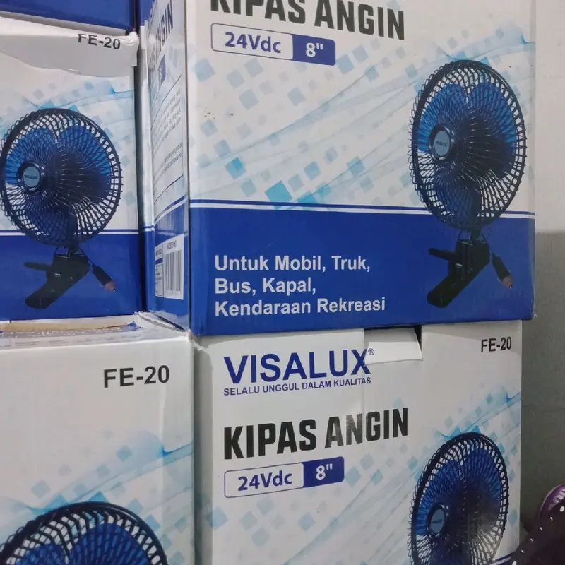 KIPAS ANGIN MOBIL 12 VOLT DC JEPIT VISALUX 2