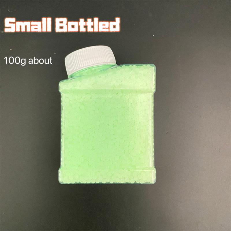 Product Introduction of DIY Children's toys Gel water beads 7-8mm Children's toys glow in the night Water gel balls 50000pcs-100000pcs Bottled 0