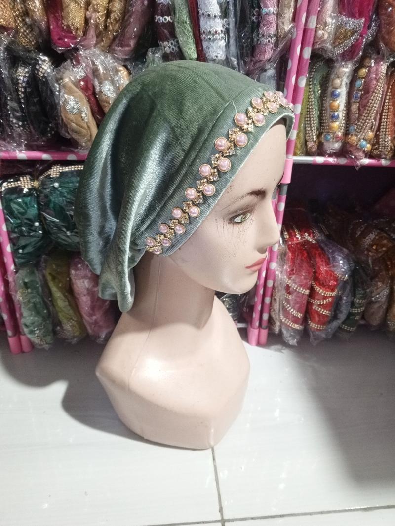 Product Introduction of songko haji permat/songkohaji/ciputhaji/penutup kepala wanita 5