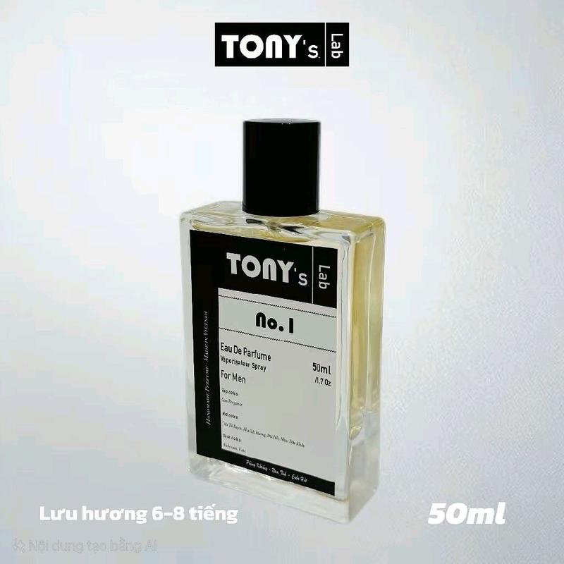 Tony Lab -  Những câu chuyện về mùi hương - 50ml - Xịt thơm quần áo hương nước hoa - Lưu hương 8h
