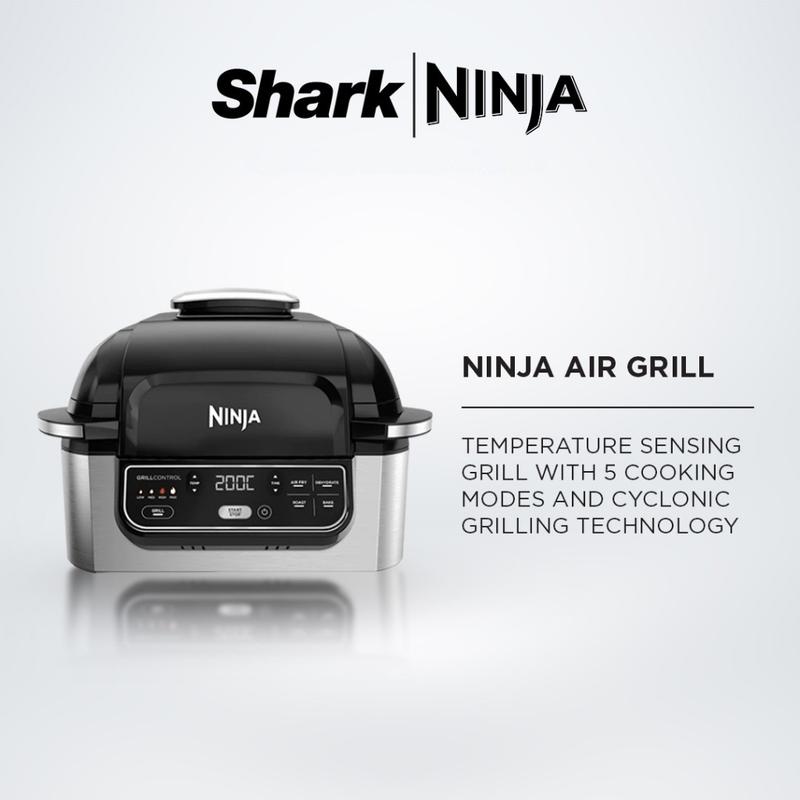Ninja AG301 Foodi 5 in 1 Indoor Electric Grill with Air Fry, - TikTok ...