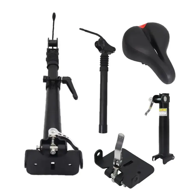 For KUGOO M4/M4 PRO/M5 Repair Accessories 10 Inch Electric Scooter Seat Post Saddle Clamp metal Base Lower Tube