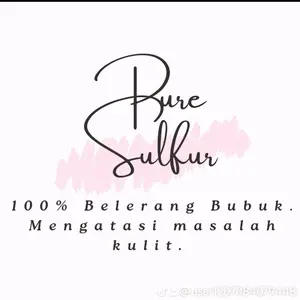 Belerang Bubuk 100% Murni untuk Mengatasi Masalah Kulit.