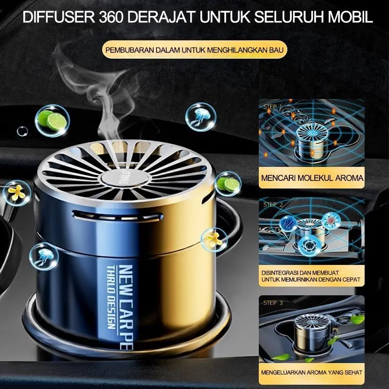 Onix Fragrant, Perfume Mewah Tahan Lama New Car Aroma Terapi Bisa COD 7