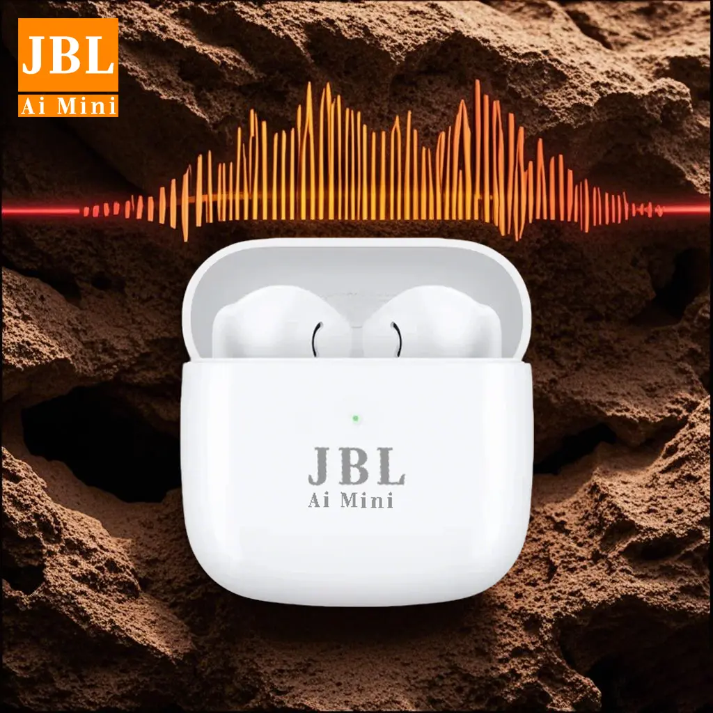 JBL AiMini Wireless Bluetooth 5.4 Earbuds,  Bluetooth Earbuds in-Ear Noise Cancelling Mic, 40H Playback Mini Case IPX7 Waterproof Sports Earphones for Android iOS