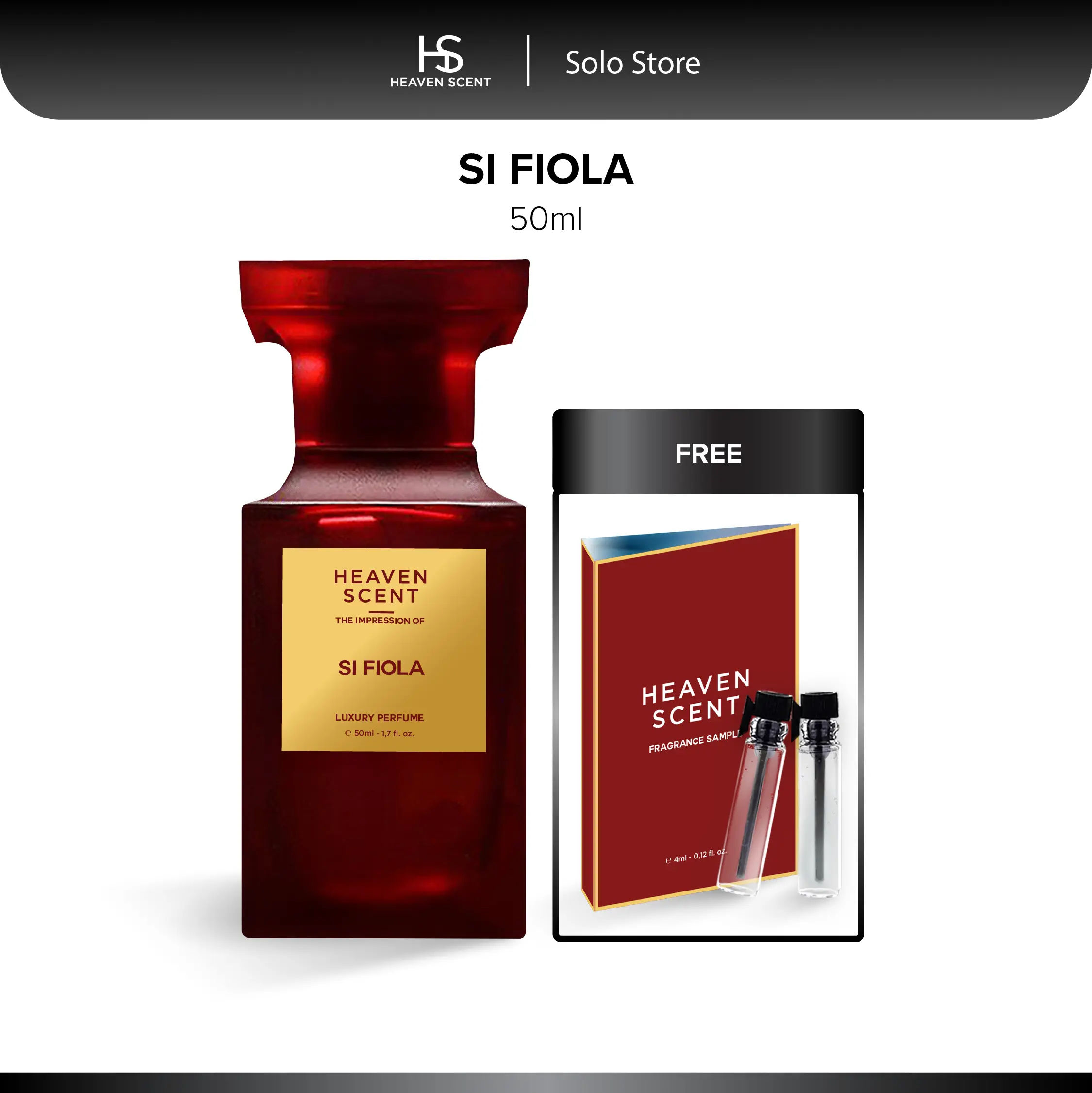 Heaven Scent Solo - Si Fiola 50ml Parfum Wanita