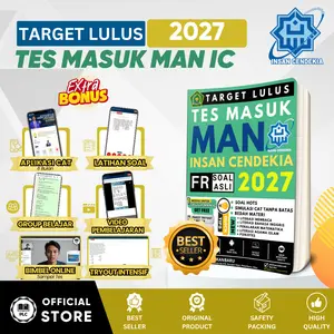 Buku MAN IC 2027 Lengkap + Tryout Online | Persiapan Tes Insan Cendekia