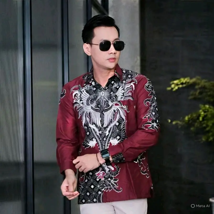 Layangan Burgundi pjg