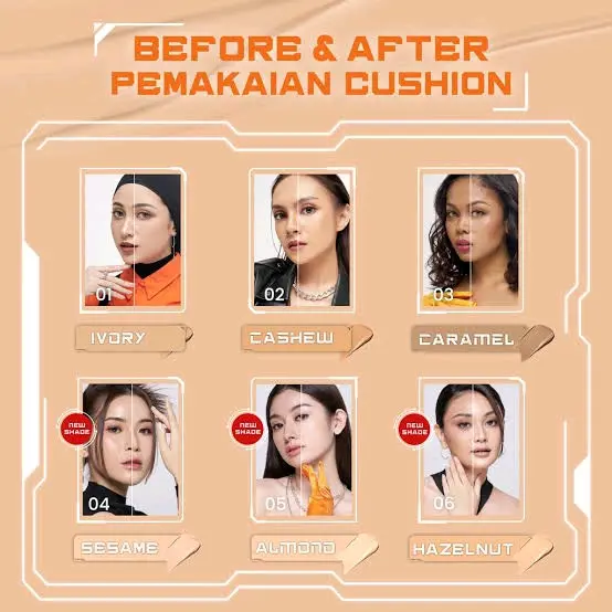 Salsa Cover Me Bb Cushion - Semi Matte Spf30 With Red Algae Niacinamide Centella - Dysabeauty Foundation