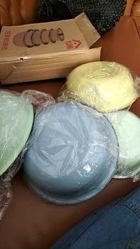 Product Review of Paket Baskom Stainless 5 Warna / Baskom Panci Sayur multifungsi Stainless Anti Karat Steel Wadah from N**a 0