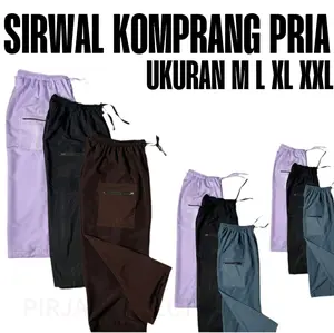 Celana Sirwal Komprang Pria Dewasa Daleman hj celana solat celana sehari hari ukuran M L XL XXL