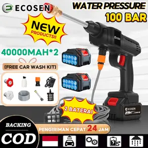 ECOSEN 100Bar 799V mesin cuci mobil Jet Cleaner Tekanan Bar Mesin Cuci Mobil dan Motor Mini Portable Termurahm semprotan cuci motor alat pencuci