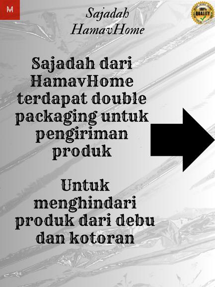 Sajadah turkey rajut motif bunga raudhoh, ukuran 110x70 cm, sajadah travel premium murah 2