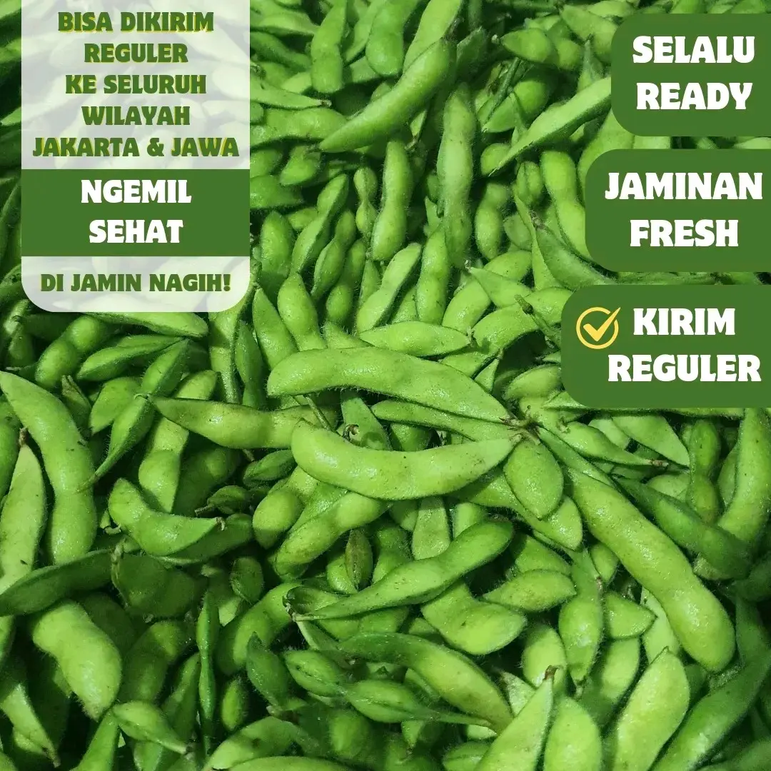 Edamame Fresh Kebun Premium Quality 1kg