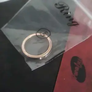 Cincin Wanita Titanium Stainless Steel Aksen Berlian - Model Uniseks - Rings cincin lamaran cincin  mata engagement  rings