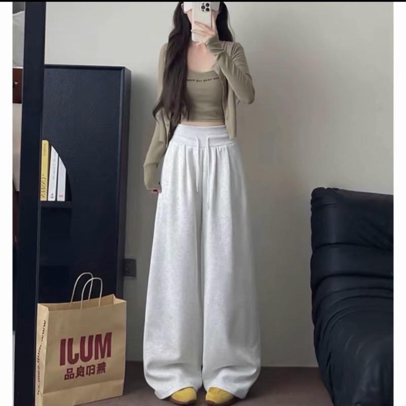 [CÓ BẢN NẤM] QUẦN SUÔNG CẠP CAO ỐNG RỘNG VẢI NỈ HAI DA PHONG CÁCH TRẺ TRUNG NĂNG ĐỘNG MẪU MỚI 2025