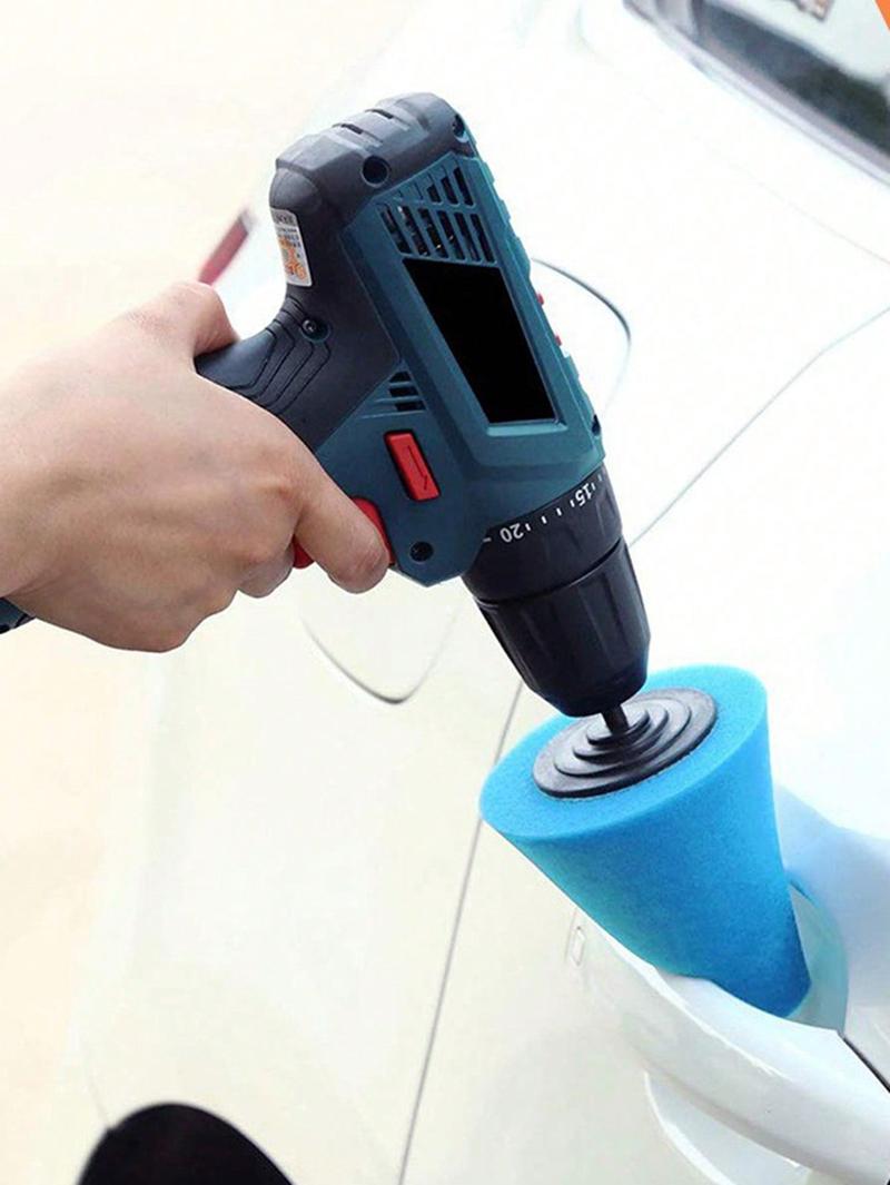 Product Introduction of 1pc car polishing disc wheel rim polishing waxing sponge wheel cone polishing sponge 3