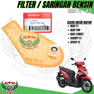 Filter saringan bensin fuel pump beat f1 / beat esp / scoopy f1 / spacy f1 / beat pop Motor Motorcycle