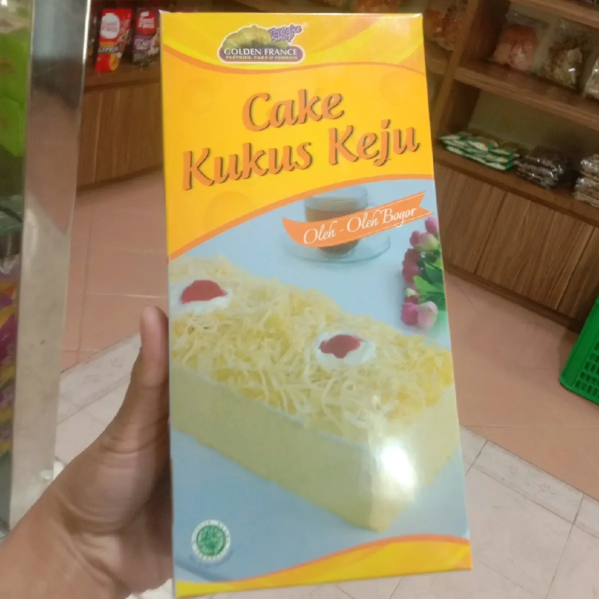 Golden France, Cake Kukus Keju