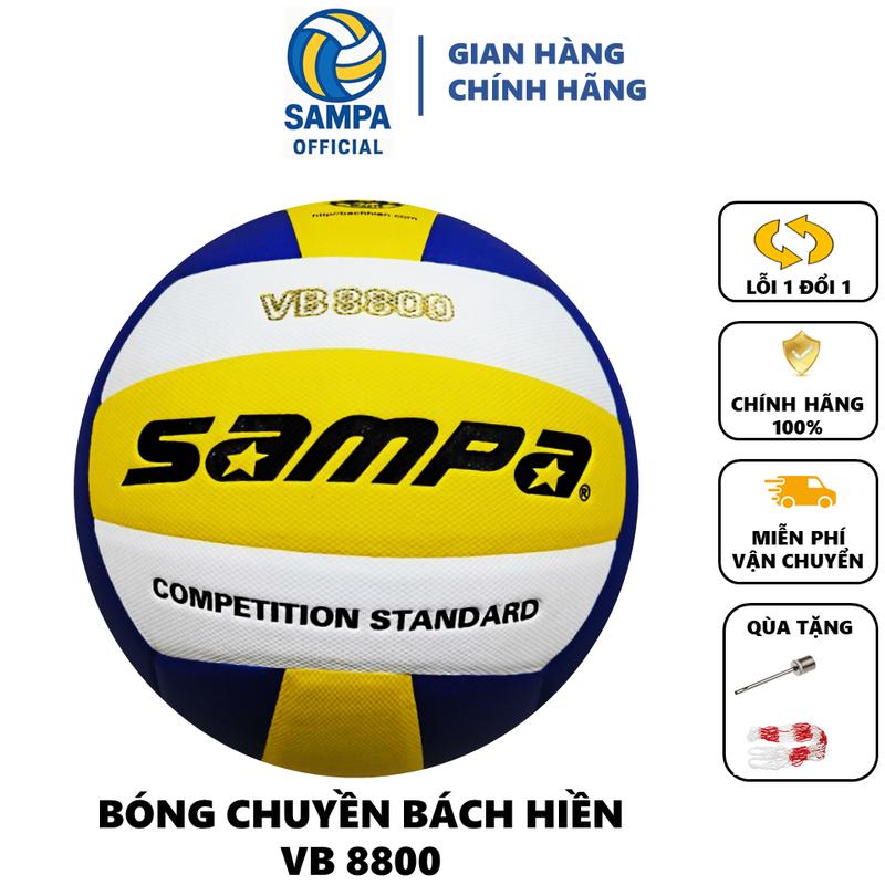 Qủa Bóng Chuyền Bách Hiền VB 8800 Chính Hãng DA PU Nhật Tổng Hợp Chất Lượng Cao 