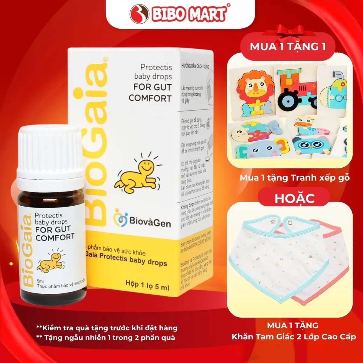 Men Vi Sinh BioGaia Protectis 5ml Hỗ Trợ Tiêu Hóa Cho Bé Khỏe Mạnh