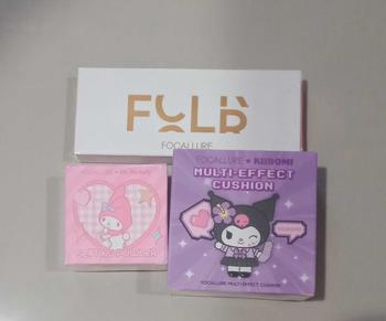 Product Review of [Official] FOCALLURE X Sanrio #CallMeBeauty Bare-skin UV Cushion & Matte Setting Loose Powder 2PCS from Y**o 0