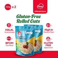 Gambar OATSY Gluten Free Rolled Oats 500gr (Double Pack) dari Oatsy Oatmeal & Muesli Kota Administrasi Jakarta Barat 1 Tokopedia