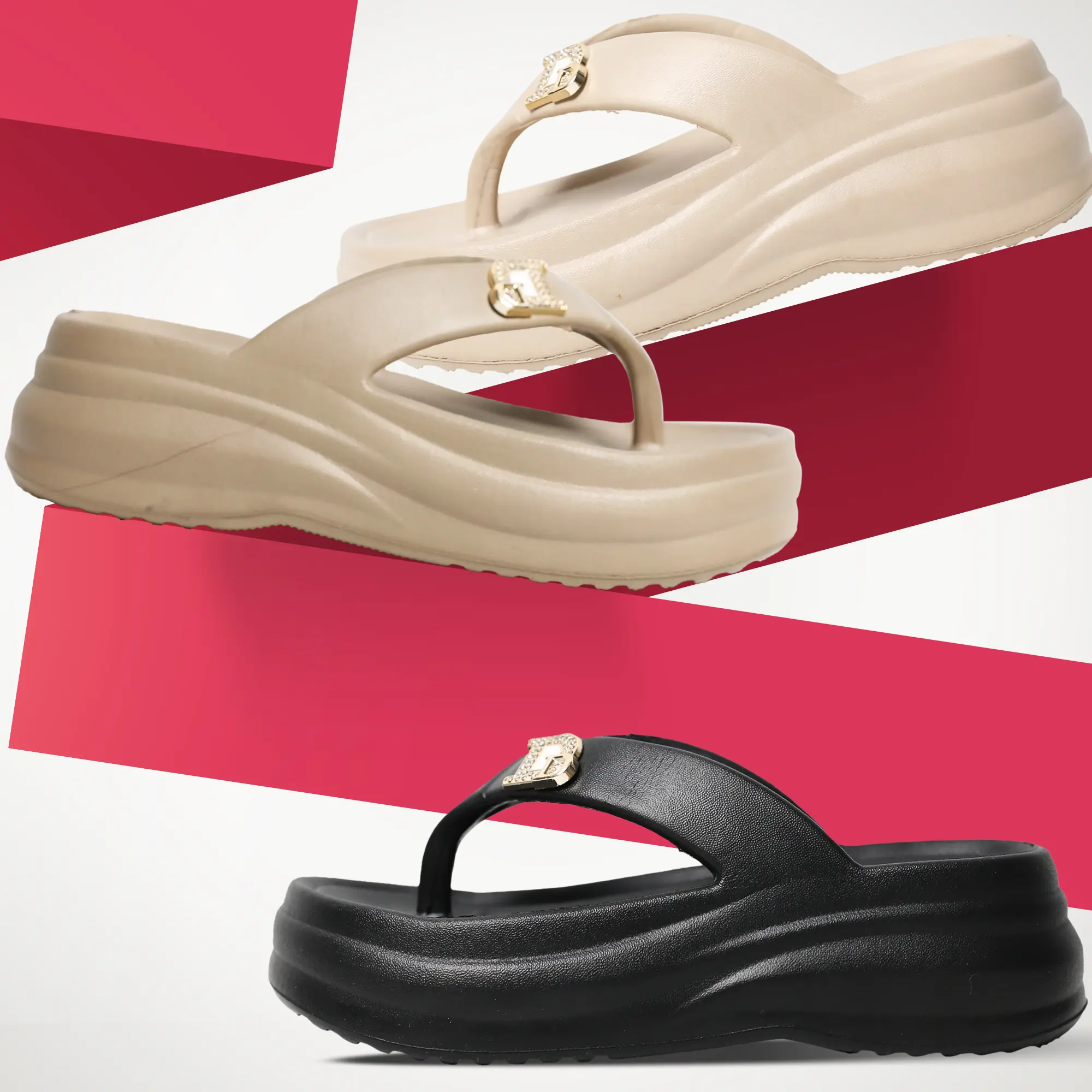 Sandal Selop Perempuan Dewasa Model Terbaru Kekinian 862M Bahan Karet Jelly Premium