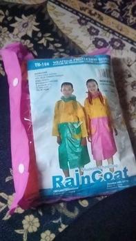 Product Review of Kids Raincoat 4-13Thn Jas Hujan Anak Ponco Karakter Mantel Poncho 0767 from R**a k**h 0
