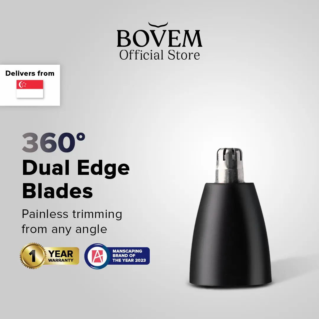 BOVEM Orbit Replacement Blade: Waterproof, 360° Dual Edge Rotary Blades Stainless Stainless Steel Trimmer Comfort