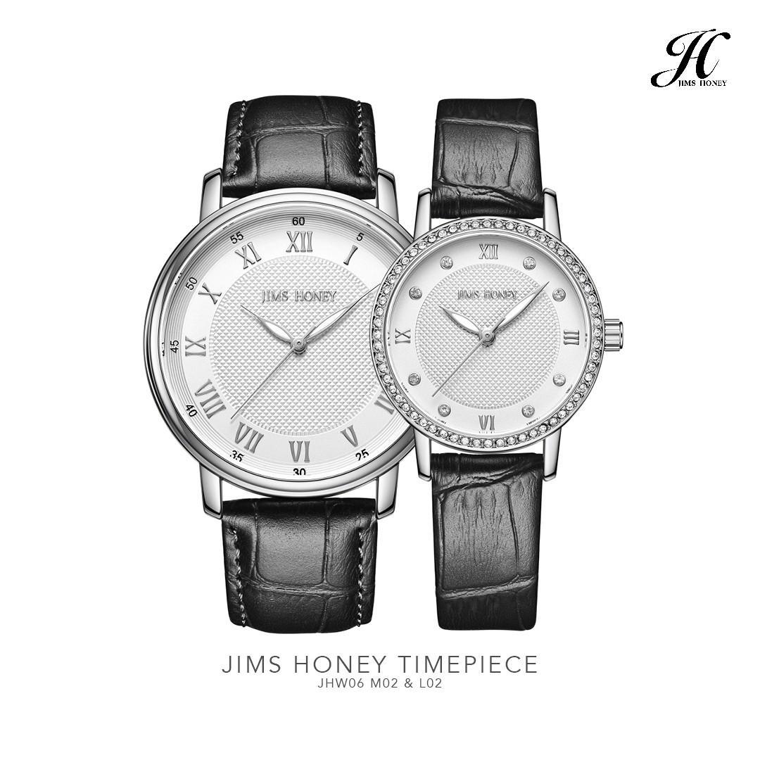 JIMS HONEY JAM TANGAN COUPLE JHW 06 (FREE BOX + BATERAI)