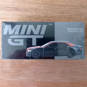 Mini GT bentley flying spur orange flame onyx diecast