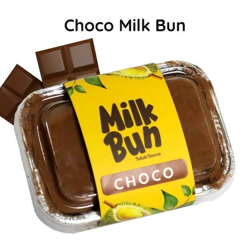 Milk Bun Coklat Reguler Belah Doeren 0