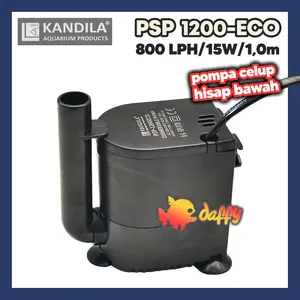 Kandila PSP 1200 ECO pompa celup akuarium 800 LPH - 15W - H max 1m
