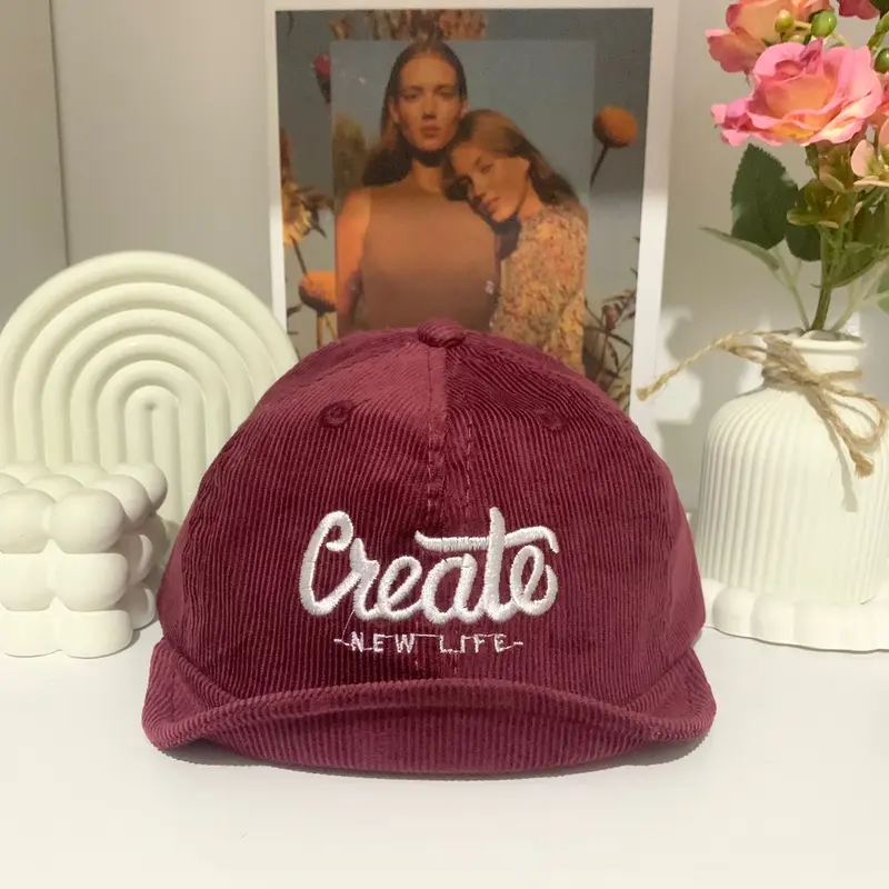 Topi Pet Anak Corduroy Cowok Cewek Usia 6 Bulan Sampai 3 Tahun 7
