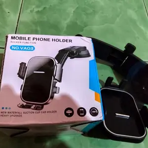 VANGO VA03 Car Phone Holder Tempel Dashboard Kaca 360 Rotation Flexible Long Neck Strong Suction Mount Hp Mobil