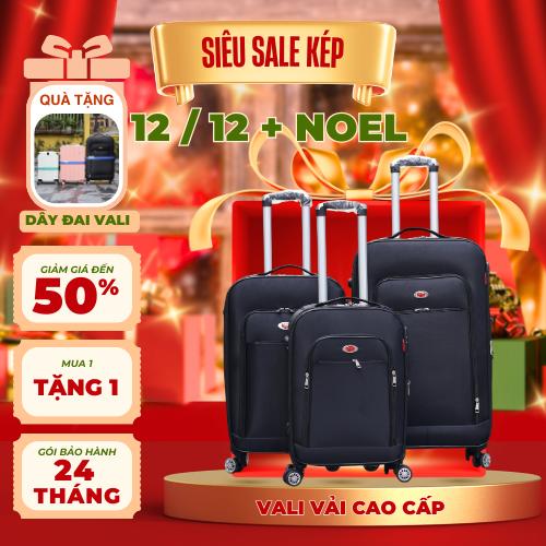  Vali vải dù du lịch cao cấp Bảo Hành 5 năm lỗi 1 đổi 1 trong vòng 15 ngày. Nam 4 bánh xoay 360 hộp đựng mềm 