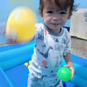 120CM kolam renang anak /Kolam Renang Keluarga Tiup Besar /dengan pompa Kolam renang anak 120cm