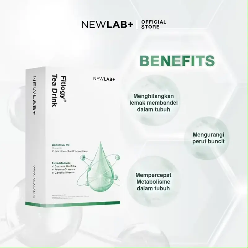 NEWLAB Fitlogy Tea Drink 14 Tea Bags /28 Tea bags 1