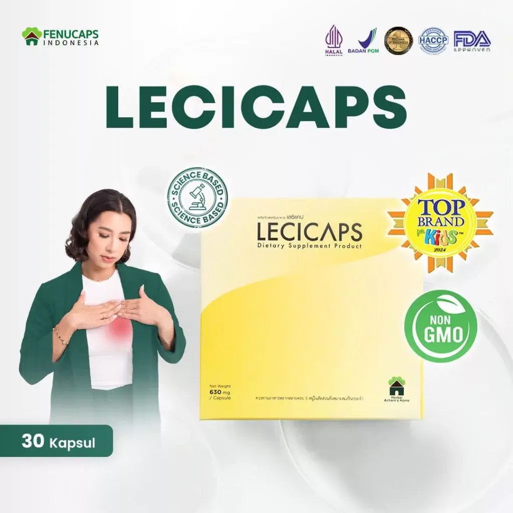 [ECER] KAPSUL LECICAPS PELANCAR ASI SUMBAT SOLUSI PD GERINJILAN