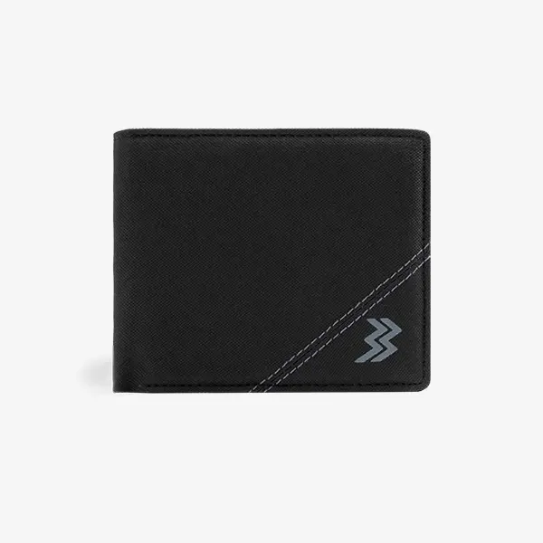 Geoff Max Official - Unxpected Black Grey | Wallet | Dompet Pria Canvas 0